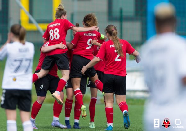 FK Vilnius moterų ekipa pradeda antrąją sezono dalį